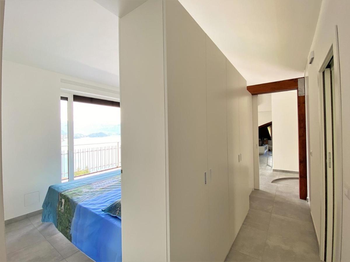 La Rondinella - Loft With Fantastic View On Lake Como Apartman Argegno Kültér fotó