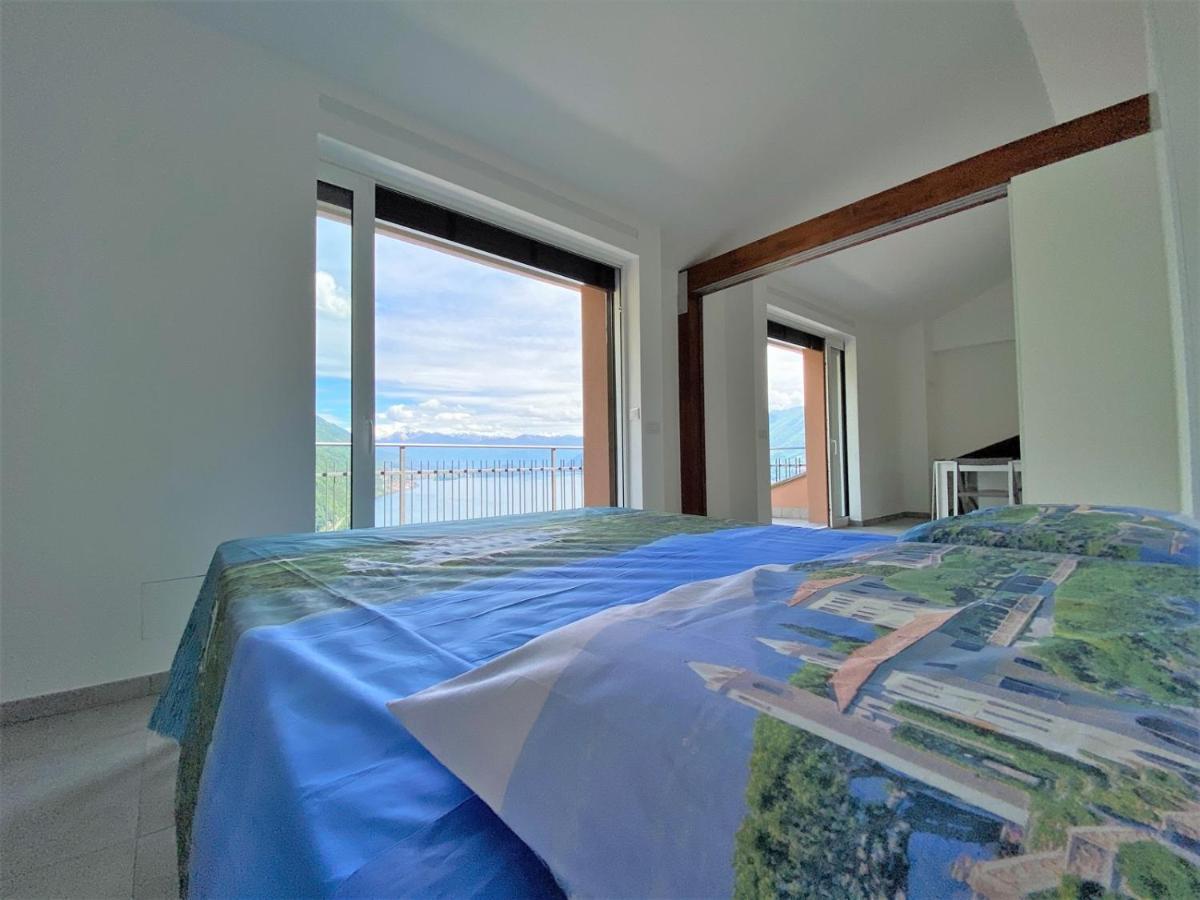 La Rondinella - Loft With Fantastic View On Lake Como Apartman Argegno Kültér fotó